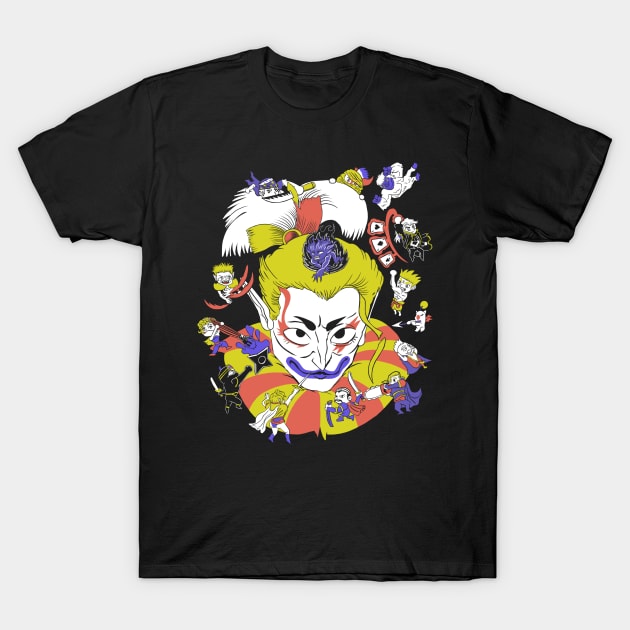 Coulrophobia (Dancing Mad) T-Shirt by Spicy Gurry